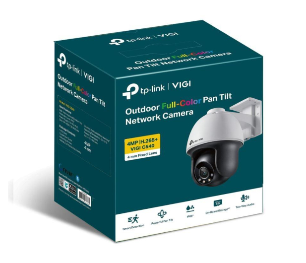 TP-Link VIGI C540(4mm) obrotowa kamera 4MP FullColor - 1146053 - zdjęcie 2